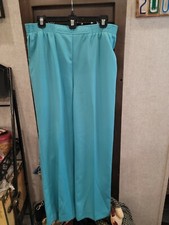 Alfred Dunner Womens SZ 10 Pull On pants Pockets Elastic Band