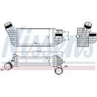 LadeluftküHler LuftgeküHlt Aluminium FüR Peugeot 5008 3008 GroßRaumlimousine
