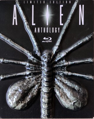 Alien Anthology - Facehugger Edition im Relief-Schuber - 6 Discs/4 Filme BluRay