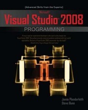 Microsoft Visual Studio 2008 Programming by Jamie Plenderleith: New