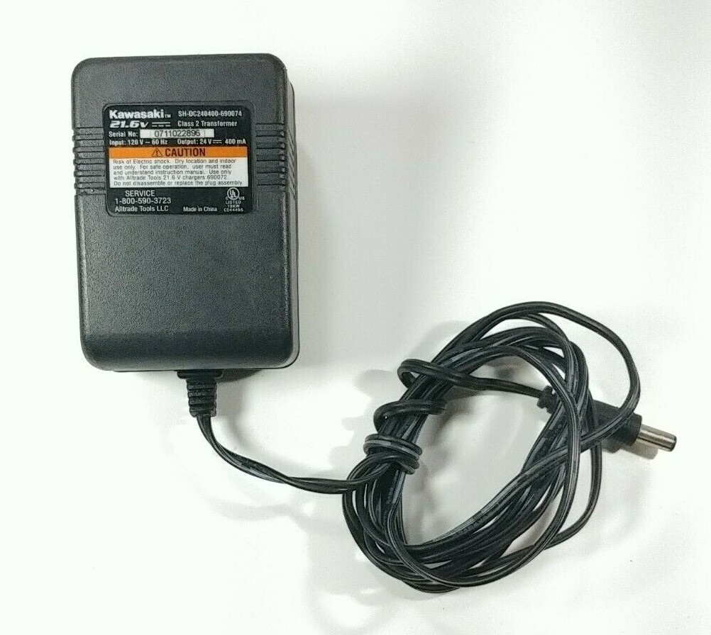 Kawasaki 21.6V Power Adapter Supply SH-DC240400-690074 Original