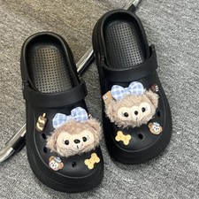 Summer thick-soled flip-flops for women in Baotou