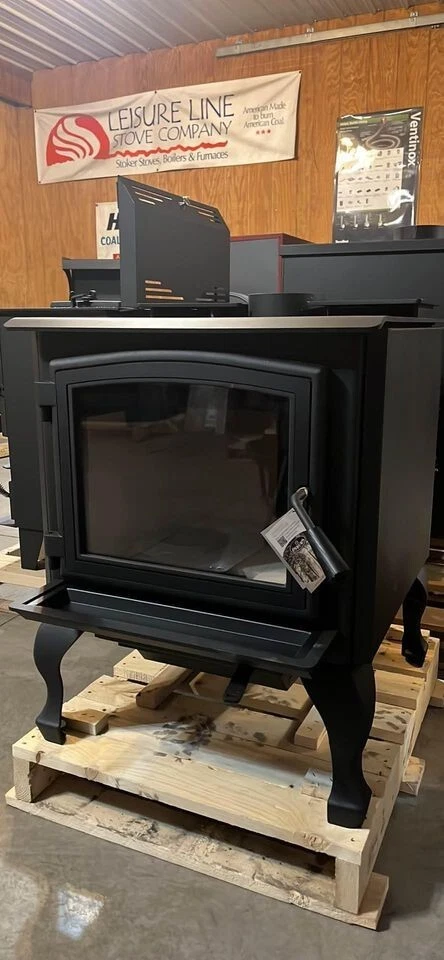 Osburn 3300 Wood Stove w/ Blk Door, Leg Kit u0026amp; Blower *NEW* IN STOCK |  eBay