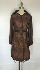 Cotton and Brocade Triangle Dress Coat