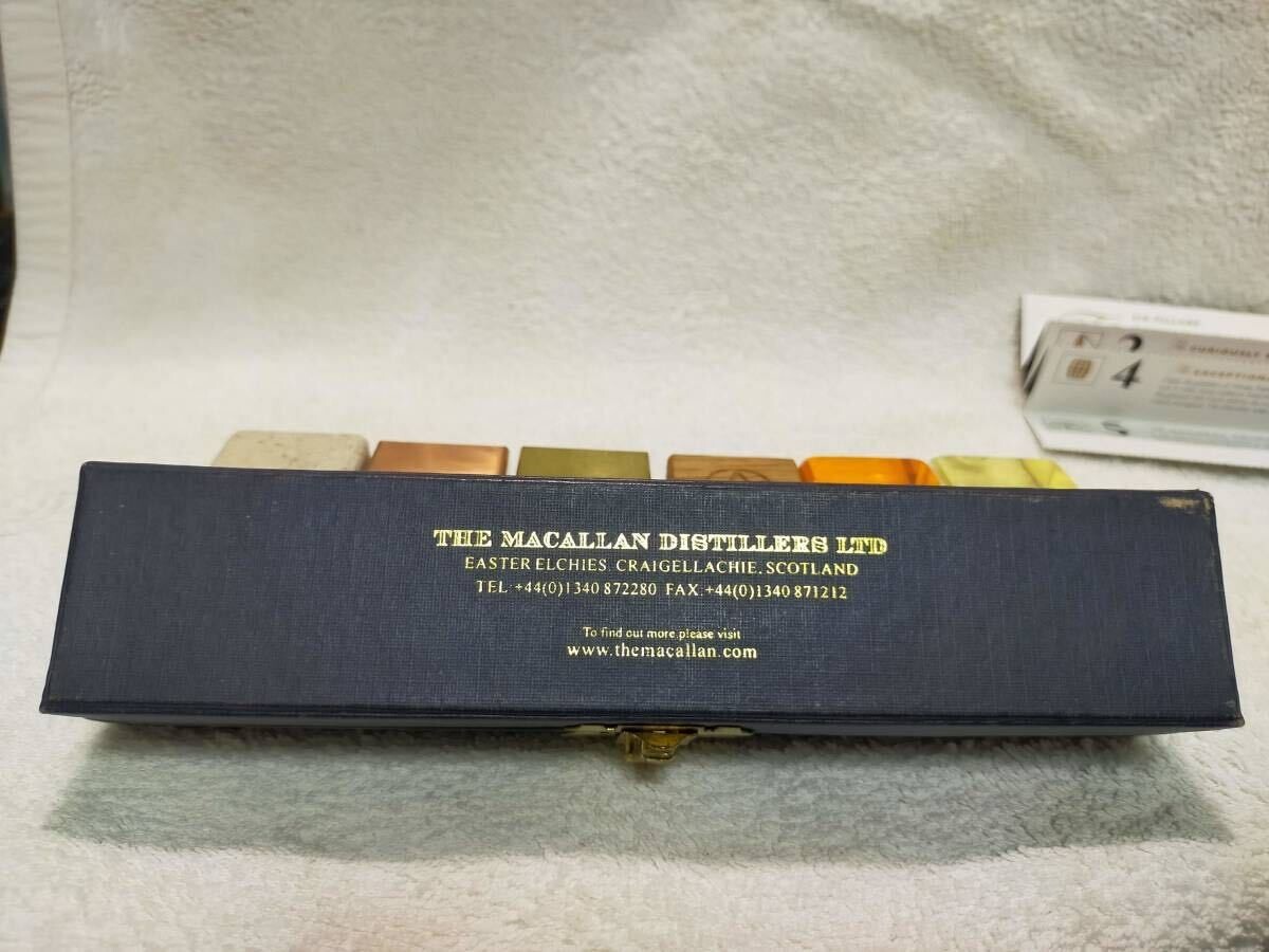 The MACALLAN The SIX PILLARS Cube 6 Set Very Rare Item Used The MACALLAN The SIX PILLARS Cube 6 Set Very Rare Item Used