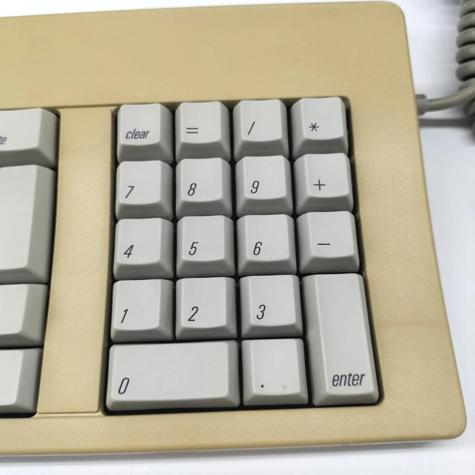 Vintage Apple M0116 Keyboard Apple Rare Computer PC Not Tested USED From JP - Image 2 of 3