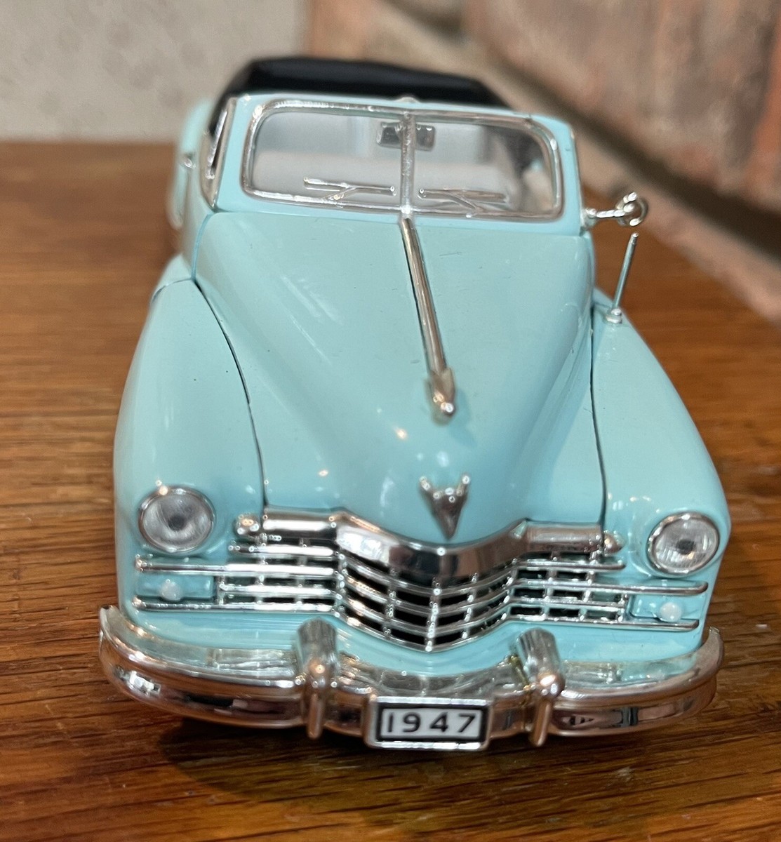 1947 Cadillac Baby Blue Soft Top Sedan Series 62 Signature 1