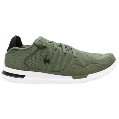 Le Coq Sportif Solas Sport Mens Dark Green Trainers UK