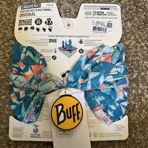 Buff Original Multifunctional Headwear Ultra Stretch Hymn Junior UPF 50 NEW - Picture 4 of 9