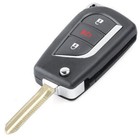 Remote Flip Key Fob for 2009-13 Toyota Corolla Matrix Venza, Pontiac Vibe 09-10