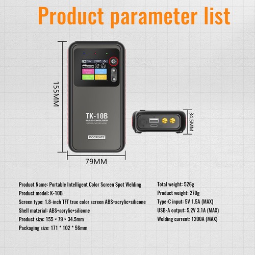Professional Digital Display Spot Welding Machine 18650 Battery Welding Machine - Picture 12 of 16