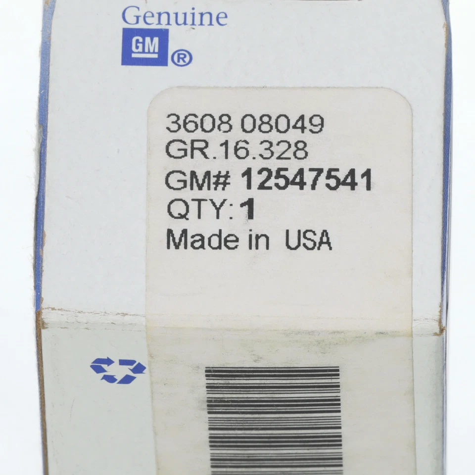 Cilindro de bloqueo de puerta delantera genuino GM 1995-2002 Chevrolet GMC Oldsmobile 12547541 Foto 3 de 3