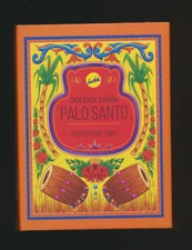 Golden India Palo Santo Backflow Incense, 10 Cone Box, Sree Vani