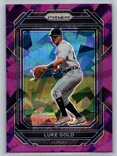 Luke Gold - 2023 Prizm Baseball - Purple Ice #80 - Detroit Tigers