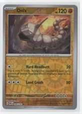 Pokemon Paradox Rift  090/182 Onix Reverse Holo