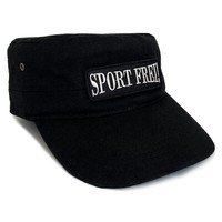 Army Cap Sport Frei ! In Schwarz Military Basecap Kappe MüTze Deutschland Ossi
