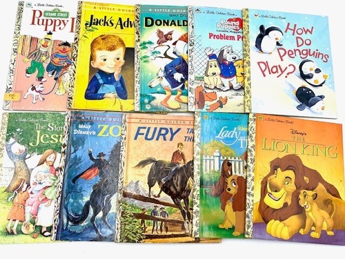 Little golden books 5 lot vintage collectable Disney Random Christmas kids - Picture 2 of 27