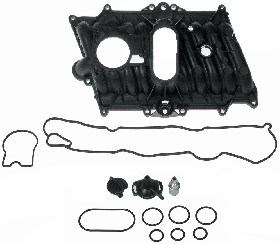 Se adapta a GMC Yukon 1996-2000 5,7 L V8 motor colector de admisión Dorman superior 1997 1998 Foto 2 de 3