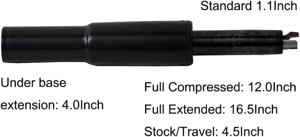 Repuesto de cilindro de carrera de 5" de actuador de cable de alta resistencia para Steelcase Think... Foto 4 de 4