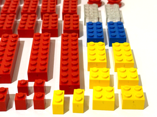 Vintage ©1968 LEGO System 033 Classic Basic Building Set 100% Complete with Box - Picture 3 of 24