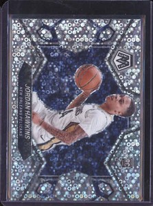 Jordan Hawkins 2023-24 Panini Mosaic 243 Fast Break Mosaic Silver RC