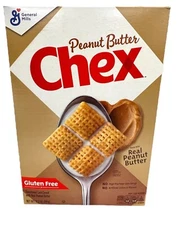 Chex Peanut Butter Sweetened Corn Gluten Free Cereal 12.2 oz General Mills