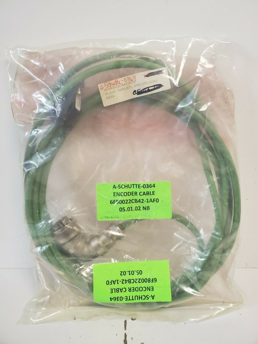 SIEMENS デジタルケーブル 6XV8002-2CB42-1AF0 NEW OLD STOCK! SIEMENS 5M SIGNAL CABLE 6FX80022CB421AF0 | eBay