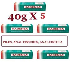 Hadensa Herbal Ointment 40g x 5  Exp 09/2028  Natural Relief for Hemorrhoids