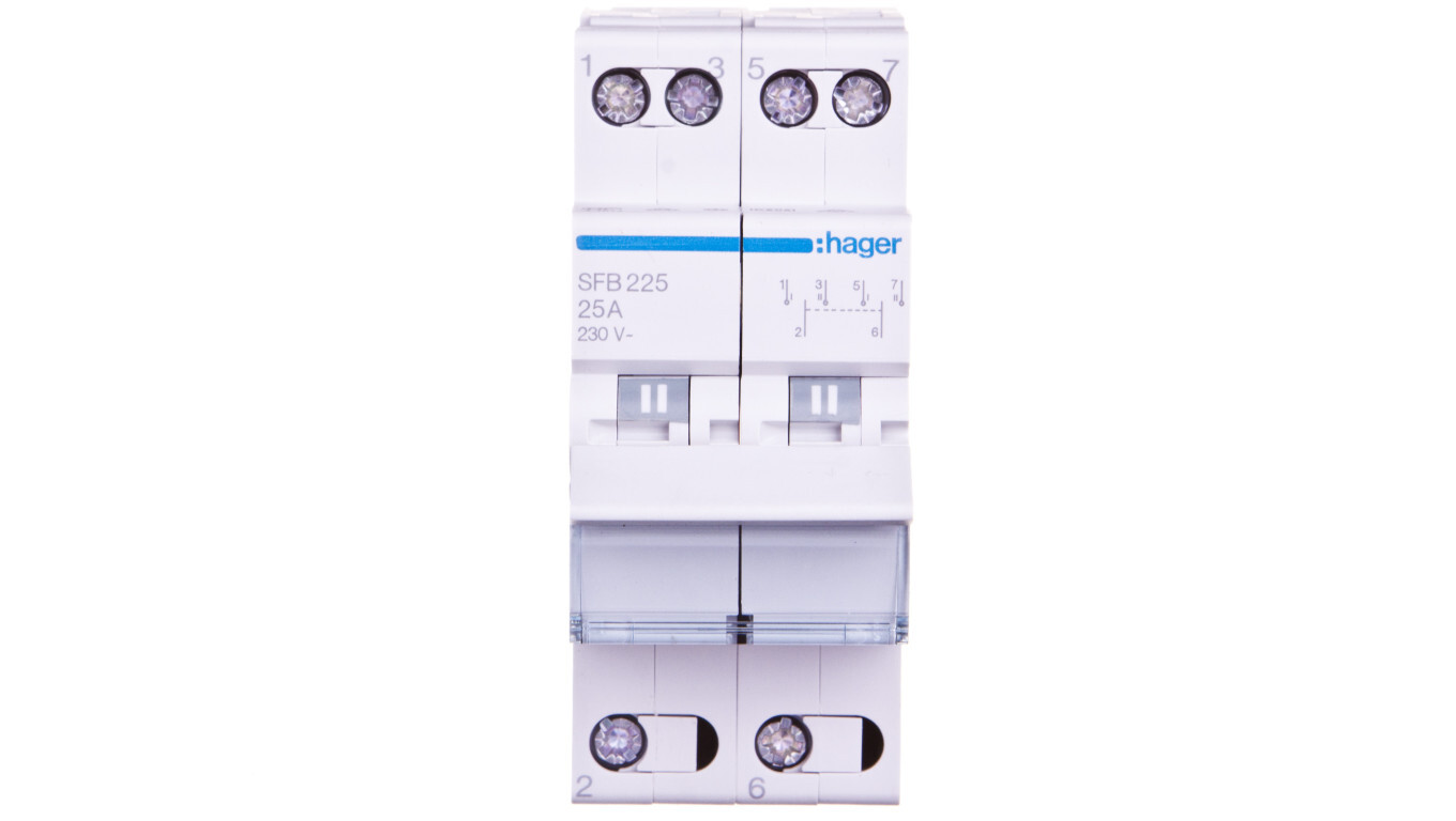 Modular switch 1-0-2 25A 2P SFB225 /T2UK