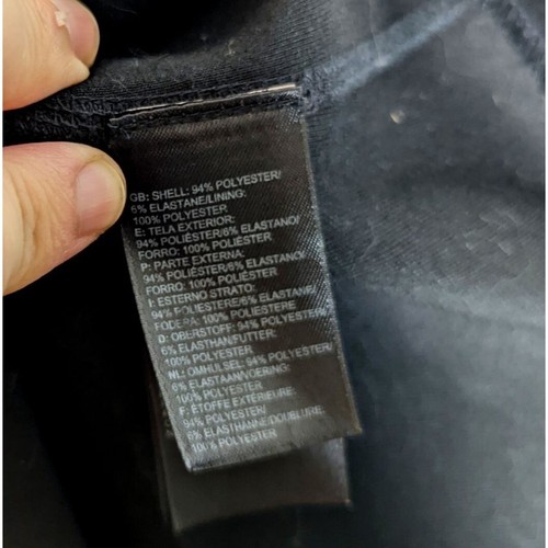 North Face Black Haldee Asymmetrical Full Zip Jacket Damen XS Mock Neck - Bild 6 von 6
