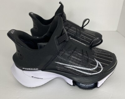 Nike AIR ZOOM TEMPO NEXT% FLYEASE Black White Running