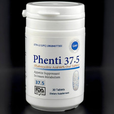 Phenti 37.5, Appetite Suppressant, Diet Pills for Weight Loss-Fat Burner