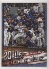 2020 Topps Decades Best Teams Blue Los Angeles Dodgers #DB-85 3v8