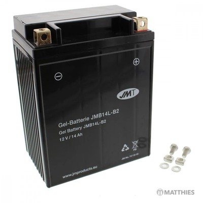 Batterie Motorrad YB14L-B2 Gel JMT