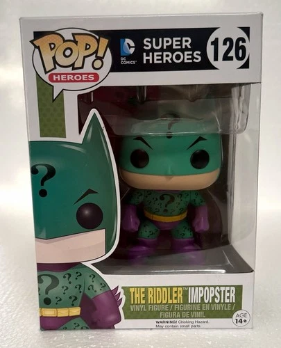 Funko POP Heroes DC Comics The Riddler - Imposter #126 (2016 Collectible)