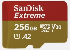 Sandisk Extreme MicroSD 256GB Memory Card Brand New Sealed Ships Same Day FAST