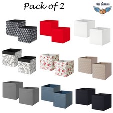 2 x IKEA DRONA Aufbewahrungsregalbox Kallax Box Boxen Regal Organizer Regal
