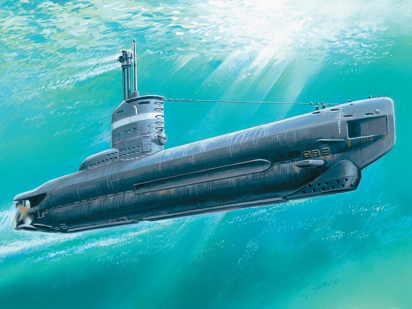 ICM 1:144 U-Boat Type XXIII WWII German Submarine Plastic Model Kit