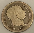 Photo of a 1817 Great Britain Shilling (1816-1837) from an eBay sale