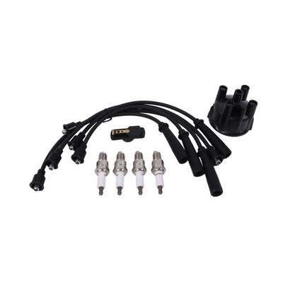 Ignition Tune Up Kit For NISSAN H20 Forklift Set Point Distributor Cap J15 D11