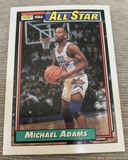 michael adams TOPPS NBA ALL STAR card #114