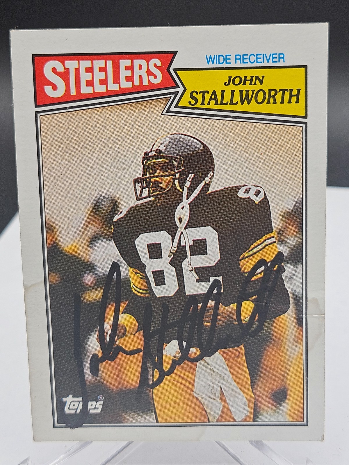 John Stallworth #288 Football Cards 1987 Topps trading card — raw and PSA graded price guide