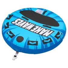 Uimoso Towable Tube for Boating, Inflatable 3-Person Water Sport Tube
