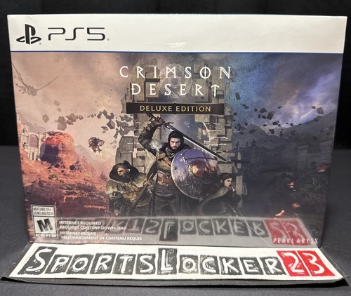 Crimson Desert Deluxe Edition Sony PlayStation 5 PS5 SEALED IN HAND - FAST SHIP