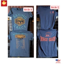 Saving Grace Robert Plant The Fall North American Tour 2025 Reprint T-Shirt