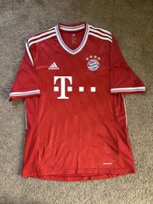 ADIDAS BAYERN MUNICH HOME SHIRT 2012/13 TREBLE