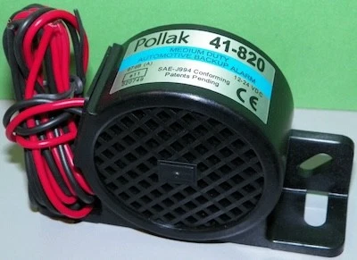 Pollack medium duty wired backup alarm