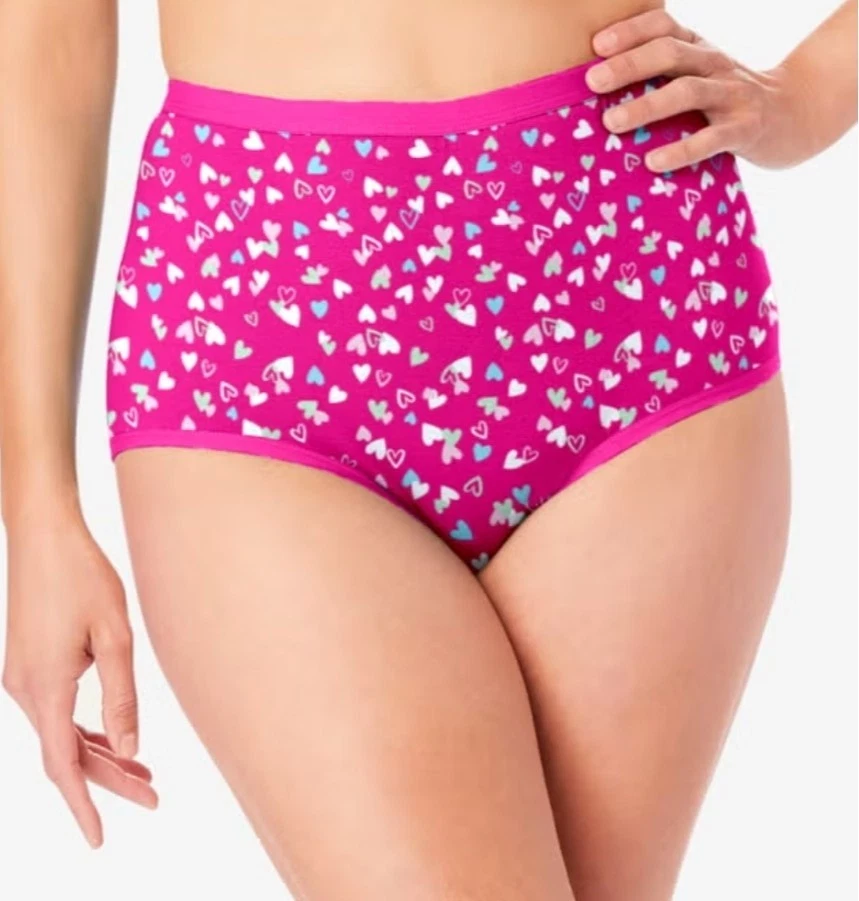 Calcinha de algodão Comfort Choice pacote com 5 - Imagem 3 de 4