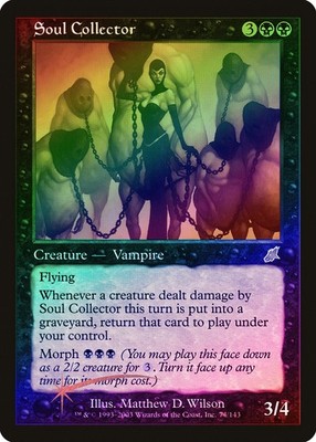 Soul Collector FOIL Scourge PLD Black Rare MAGIC THE GATHERING CARD ABUGames