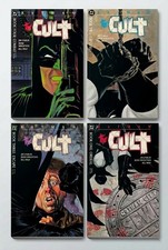 Batman The Cult #1-4 COMPLETE SET (1988) SIGNED Bernie Wrightson In-Person